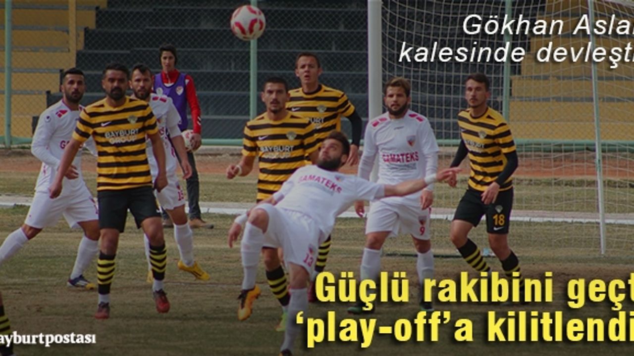 Bayburt Grup, 'play-off'a kilitlendi!