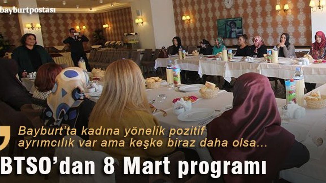 BTSO’dan 8 Mart Dünya Kadınlar Günü programı