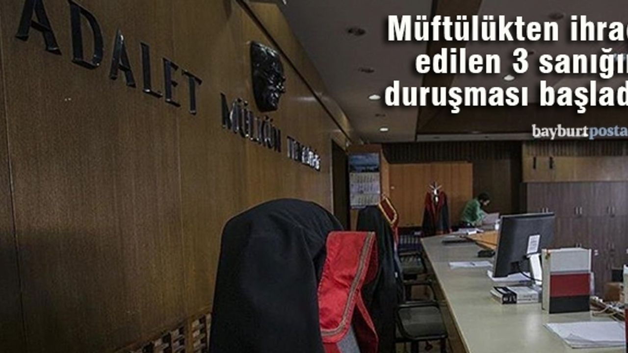 FETÖ davasında 3 sanığın yargılanması başladı