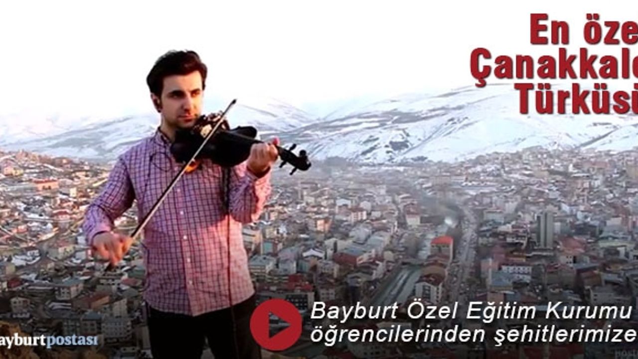 Şehitler için 'Çanakkale Türküsü'nü seslendirdiler