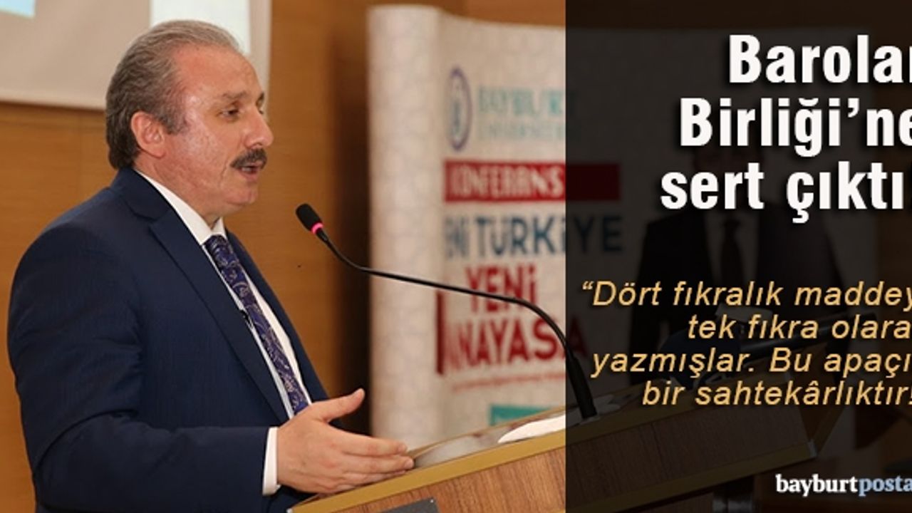 Şentop'tan "Yeni Türkiye Yeni Anayasa" konferansı