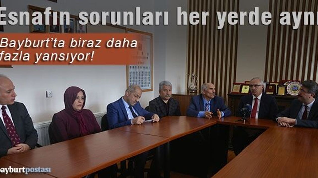 Yıldırımhan: "Ankara'da oturan bir bürokrasi anlayışımız yok"