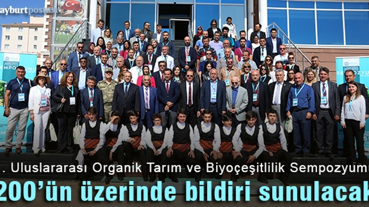 "1. Uluslararası Organik Tarım ve Biyoçeşitlilik Sempozyumu"