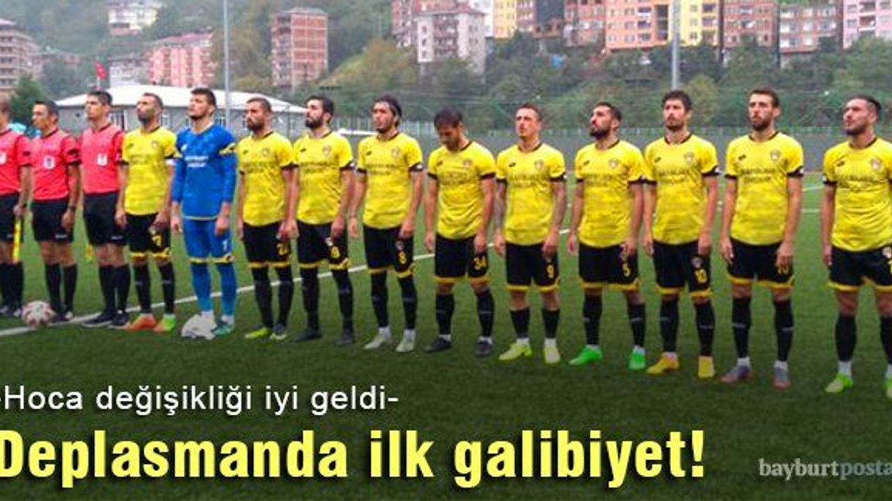 Bayburt Grup, deplasmanda ilk galibiyetini aldı
