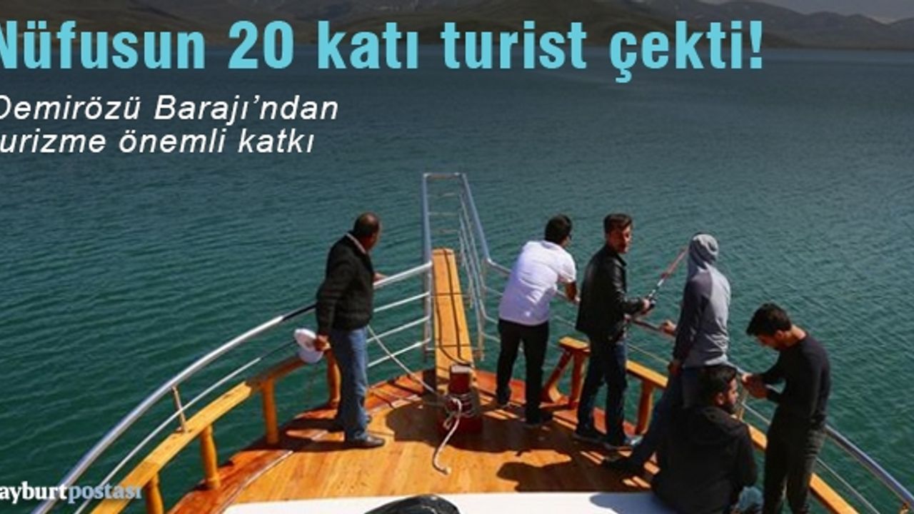 Demirözü Barajı'ndan turizme büyük katkı