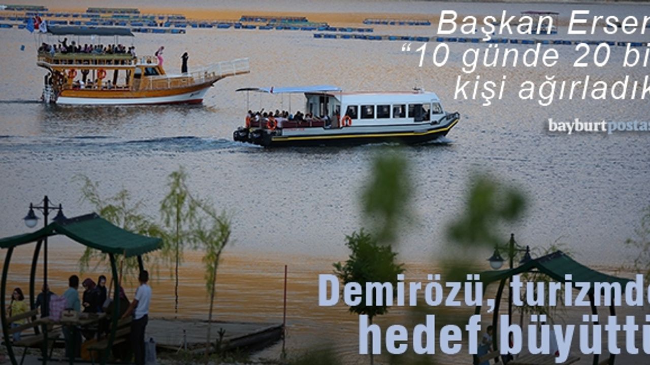 Demirözü, 100 bin turist hedefliyor!