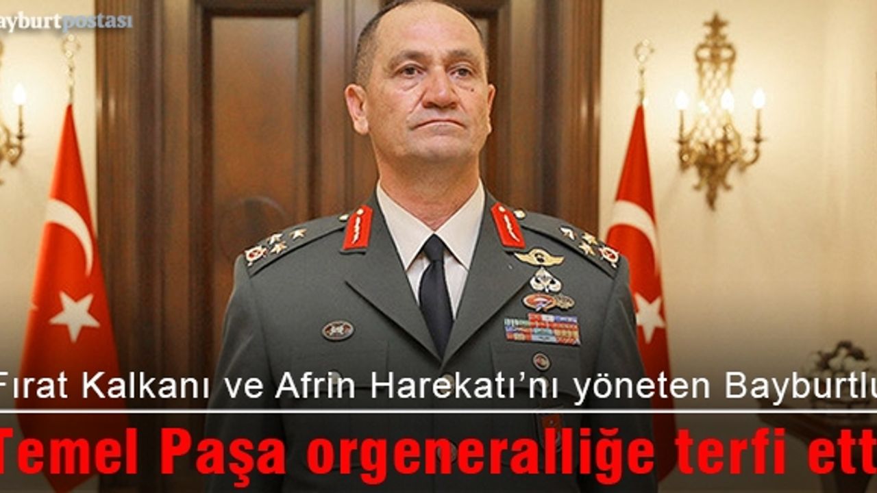 İsmail Metin Temel Paşa Orgeneral oldu