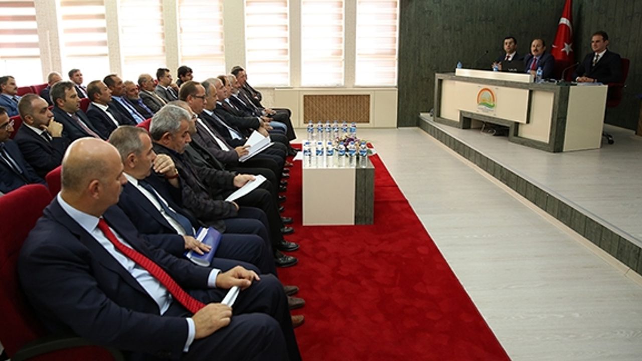 İl Koordinasyon Kurulunda Yıl Sonu Toplantısı