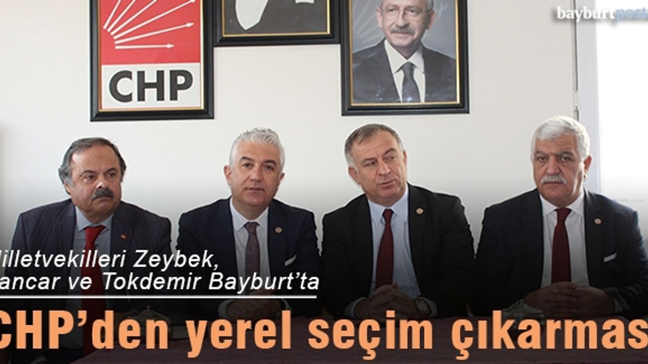 Milletvekilleri Zeybek, Sancar ve Tokdemir Bayburt’ta