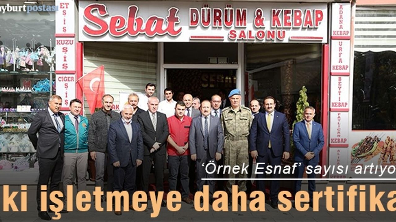 “Örnek Esnaf” sayısı artıyor