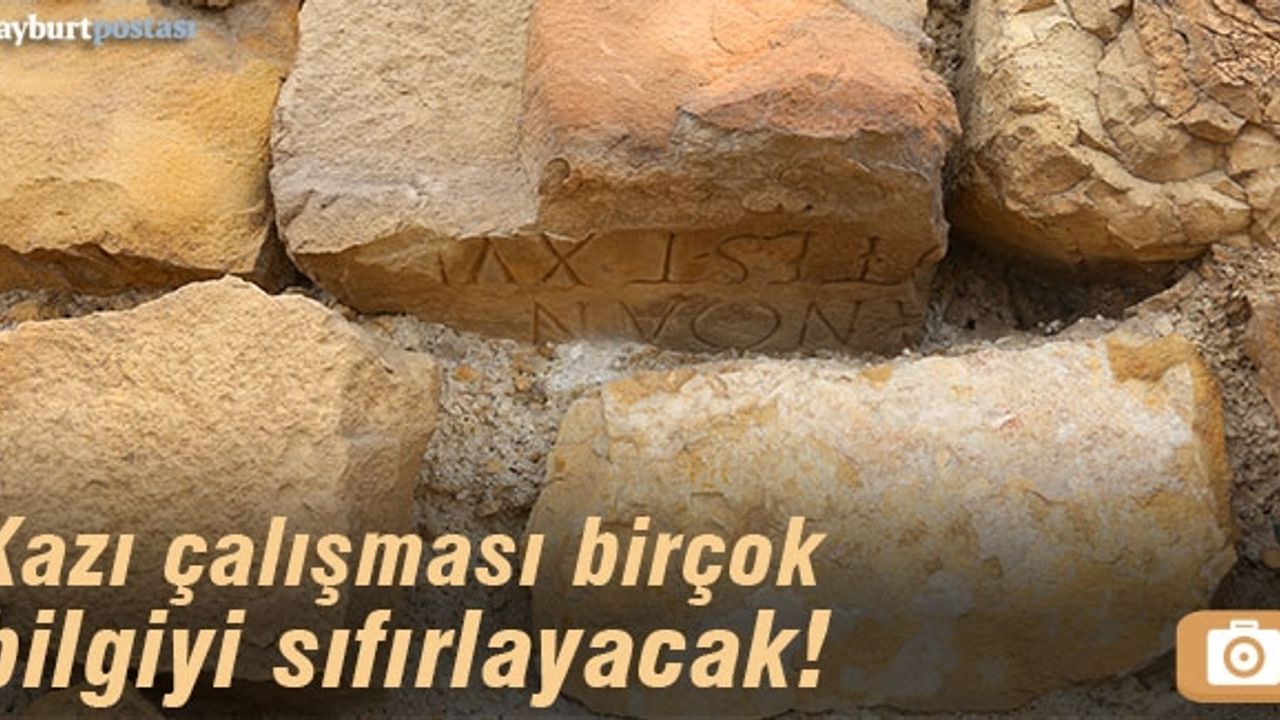 Bayburt Kalesi'nin tarihine ilişkin yeni bulgular elde edildi