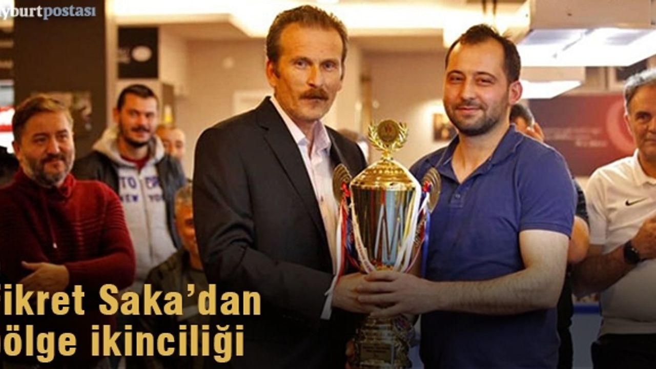 Fikret Saka, Üç Bant Bilardo’da Karadeniz ikincisi oldu