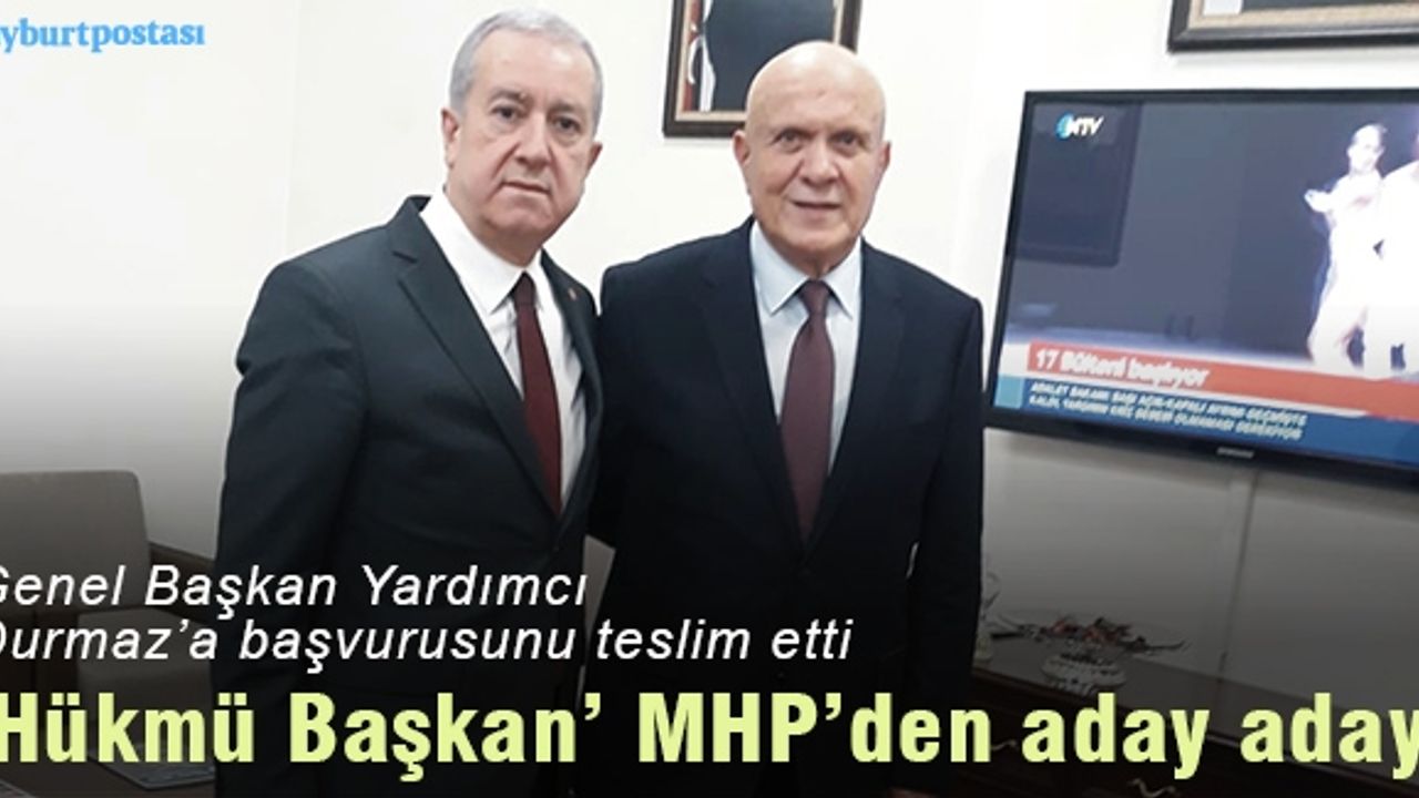 Hükmü Pekmezci aday adaylığı başvurusunu yaptı