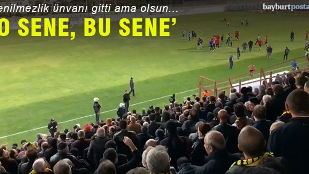 Bayburt İl Özel İdarespor ilk mağlubiyetini aldı
