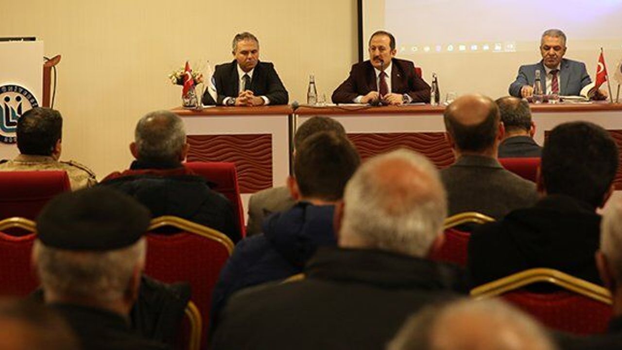 Bayburt'ta seçim güvenliği toplantısı yapıldı