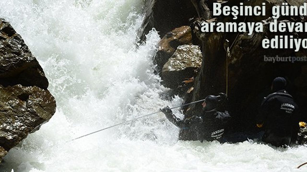 Beşinci günde aramaya devam ediliyor