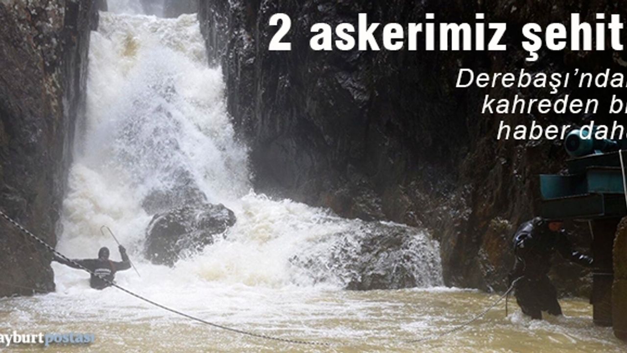 Derebaşı'nda 2 askerimiz şehit oldu!