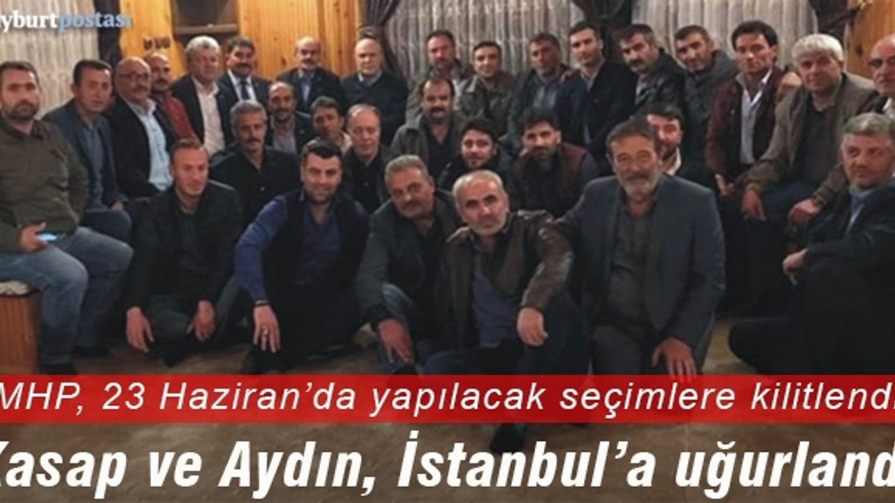 Kasap ve Aydın İstanbul’da Cumhur İttifakı’na destek isteyecek