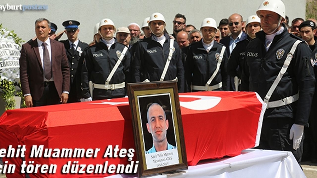 Şehit Muammer Ateş için tören düzenlendi