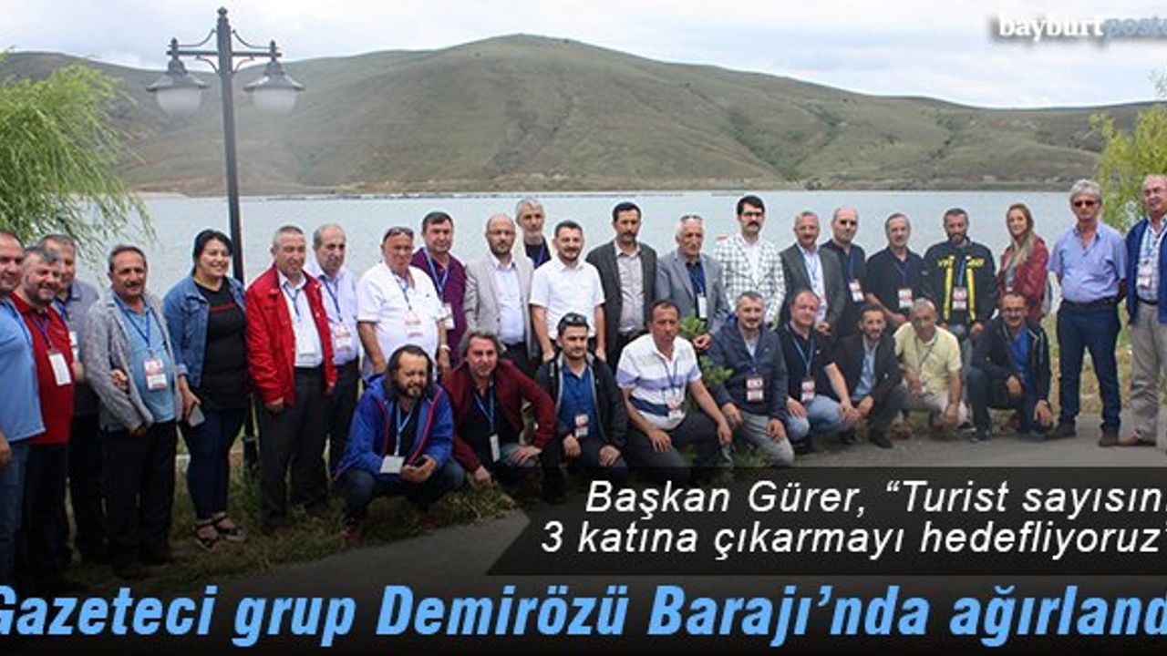 Başkan Arslan Gürer, bölge gazetecilerini ağırladı