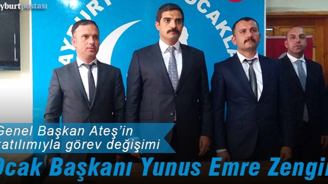 Bayburt Ülkü Ocakları İl Başkanı Yunus Emre Zengin