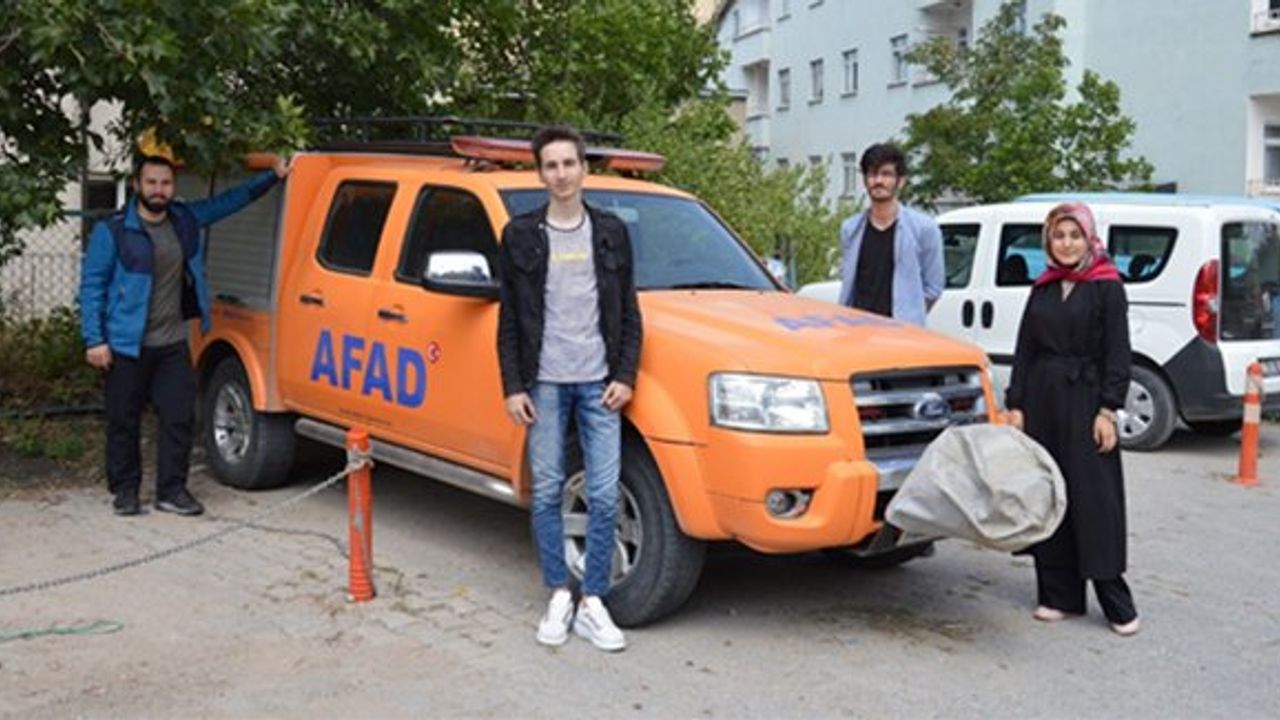 Bayburt'ta 63 üniversite öğrencisi faydalandı