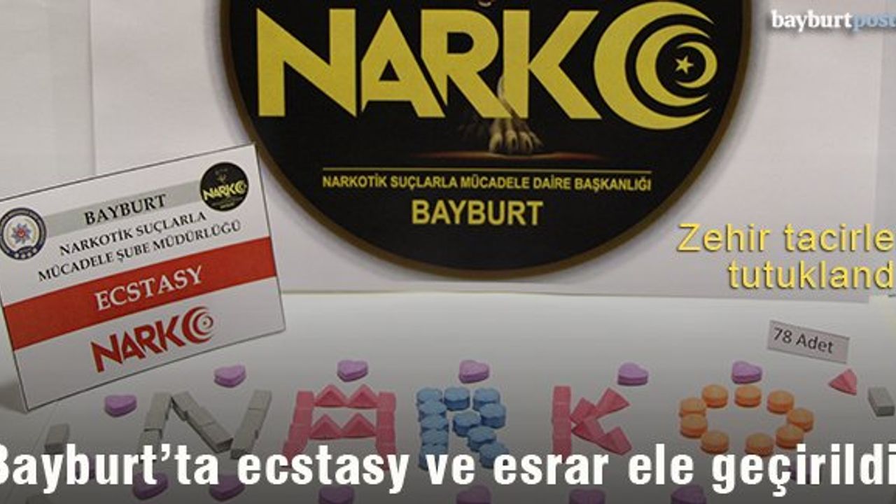 Ecstasy ve esrar satmak isteyen 3 kişi tutuklandı!