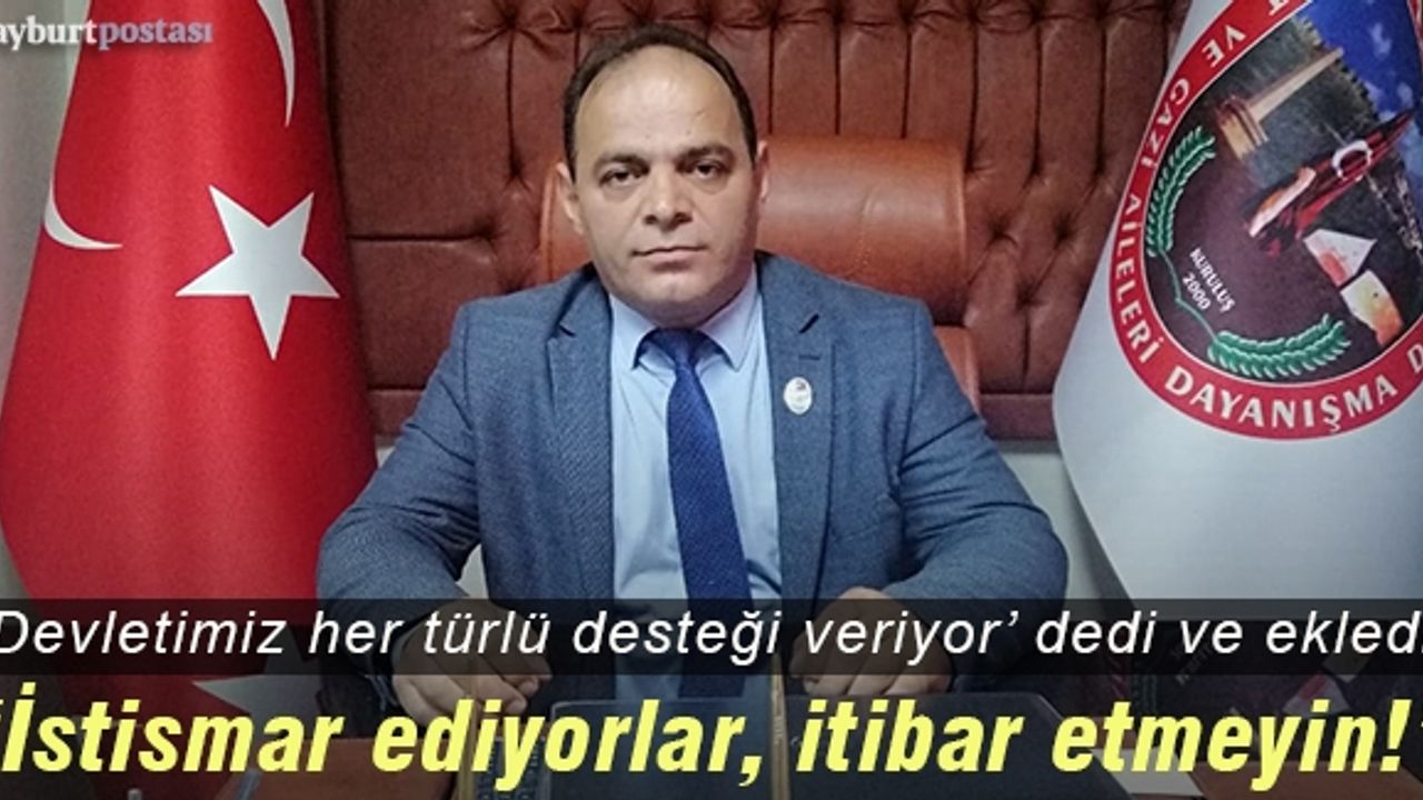 ŞAGDER uyardı: “İstismar ediyorlar, itibar etmeyin!”