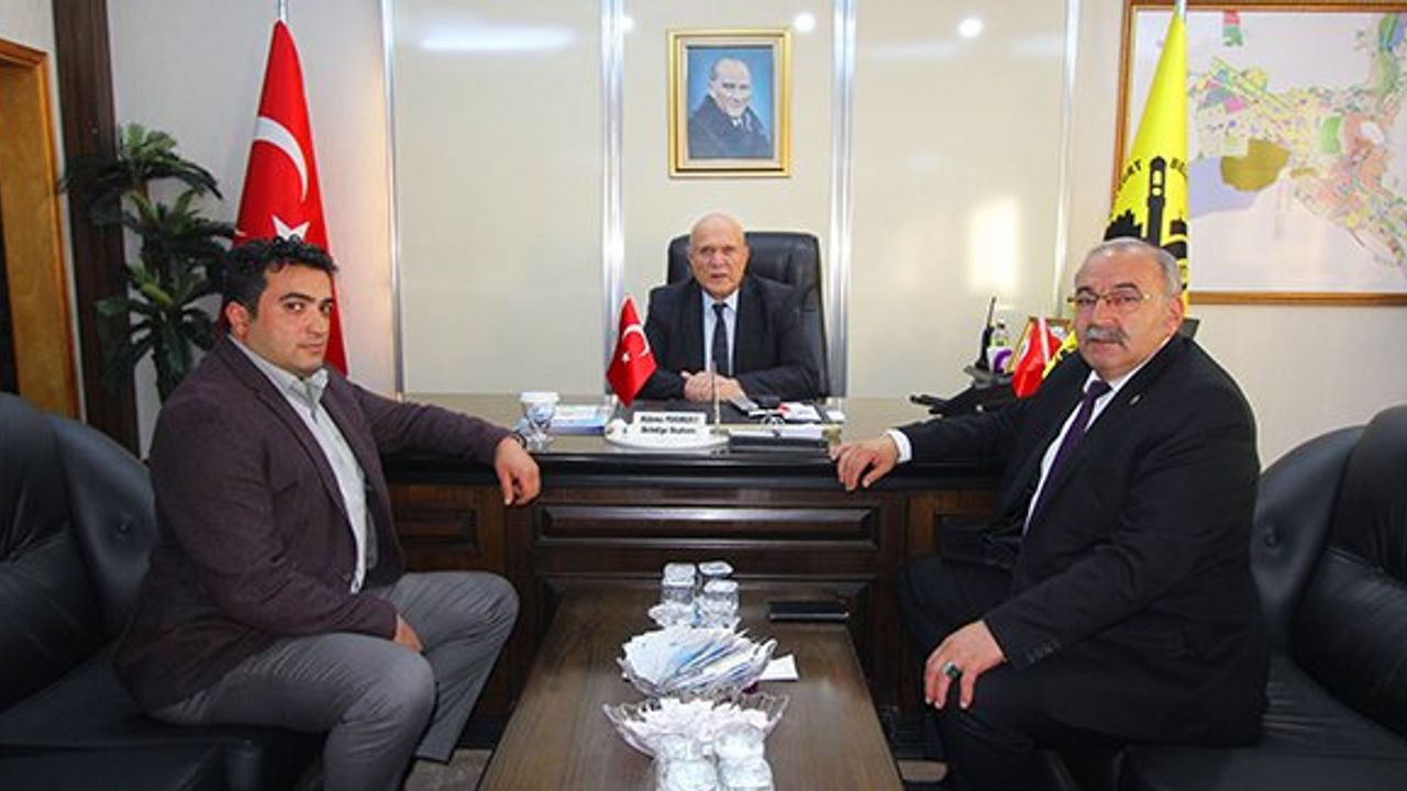 Sarıkamış Belediye Başkanı Hayali'den Bayburt ziyareti