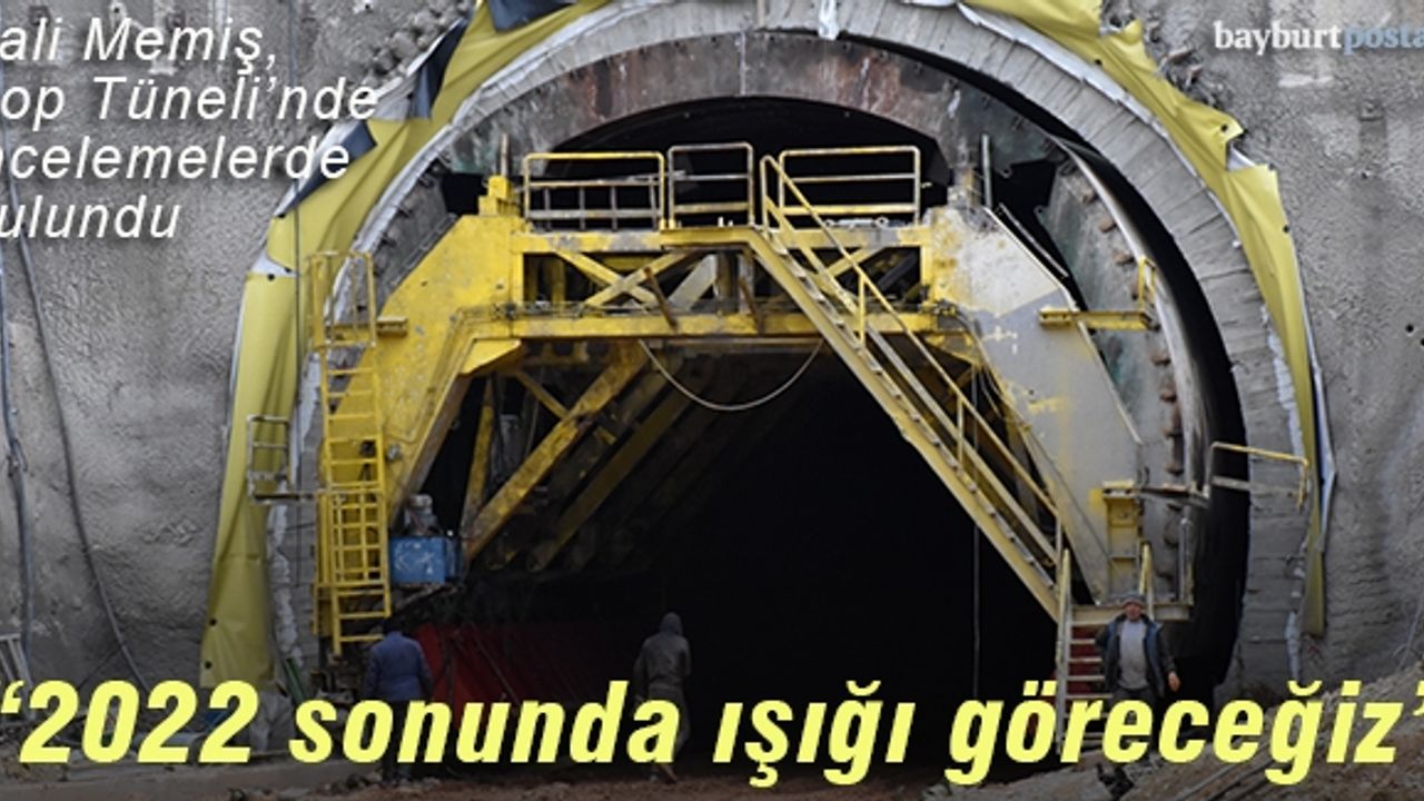 Vali Memiş: "Kop Tüneli'nde 2022 sonunda ışığı göreceğiz"