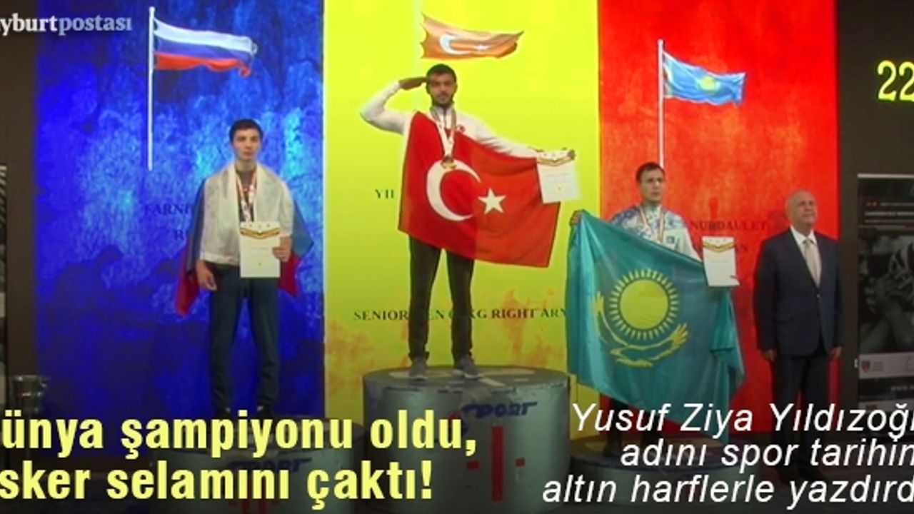 Yusuf Ziya Yıldızoğlu, 65 kiloda Dünya Şampiyonu