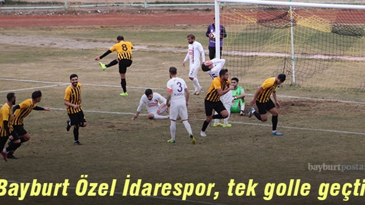 Bayburt Özel İdarespor evinde galip