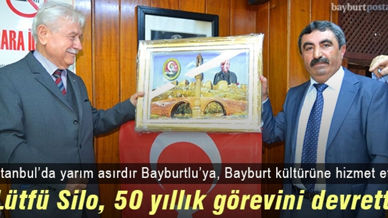 Lütfü Silo, 50 yıllık hizmetini noktaladı