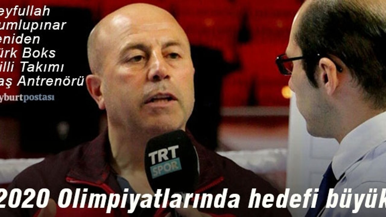 Türk Boks Milli Takımı, olimpiyatlarda Seyfullah Dumlupınar'a emanet