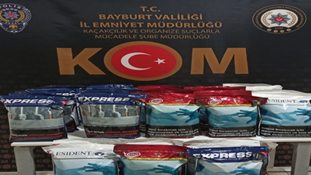 Sahte alkol, kaçak tütün ve ruhsatsız tabanca ele geçirildi!