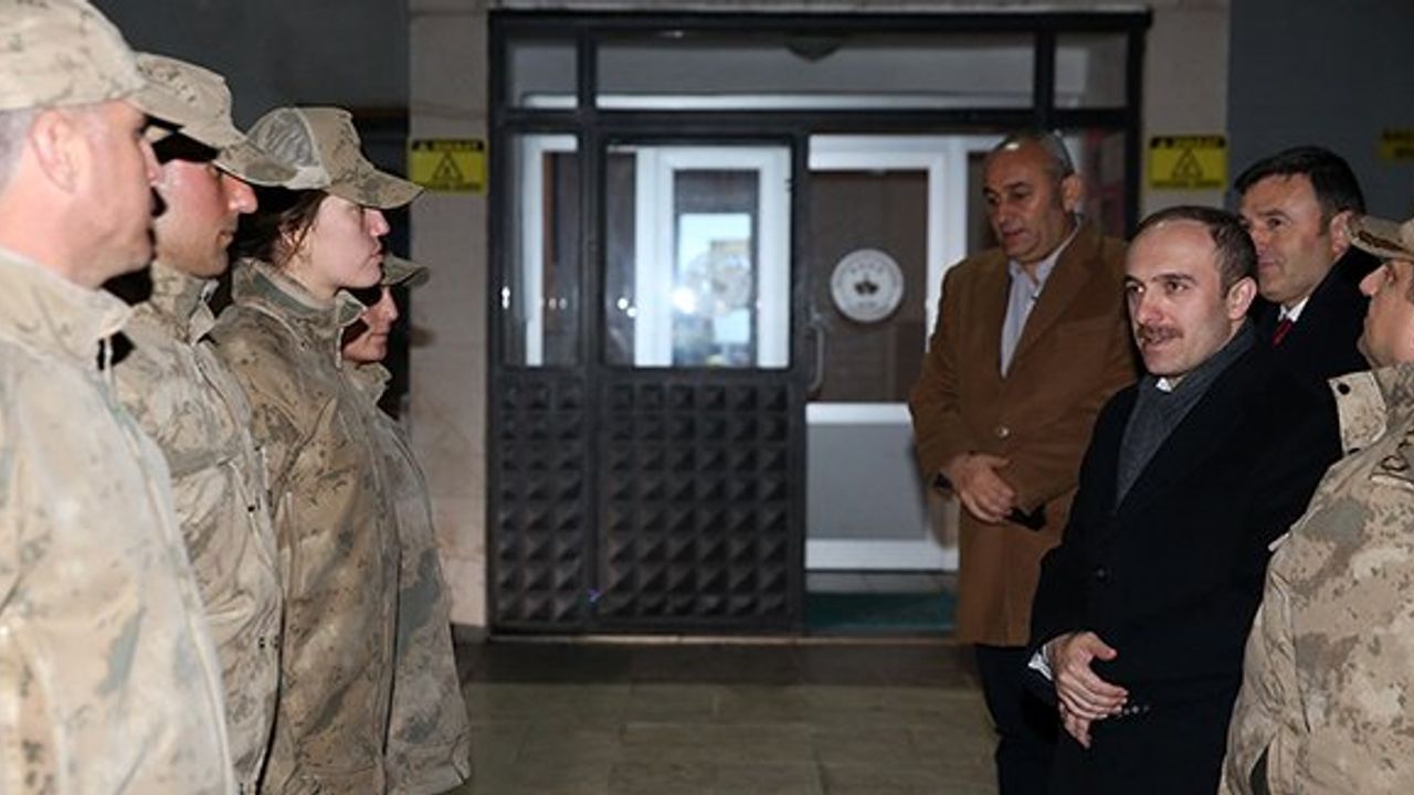 Vali Epcim'den yeni yıl ziyaretleri