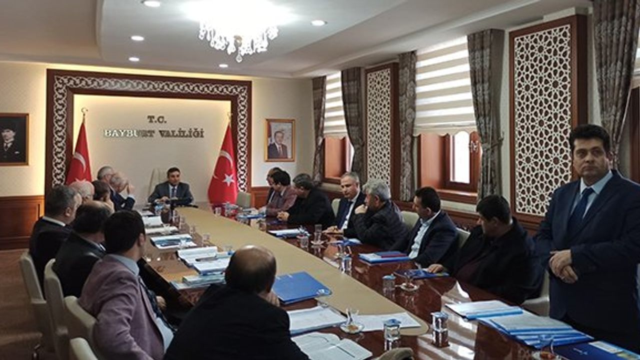 Bayburt’ta istihdam ve mesleki eğitim toplantısı