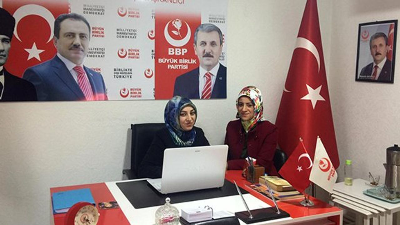 BBP Bayburt Kadın Kolları İl Başkanı Esra Özkaya