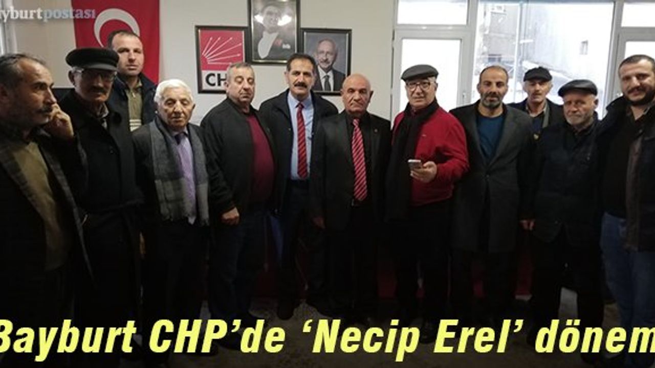 CHP Bayburt İl Başkanı Necip Erel