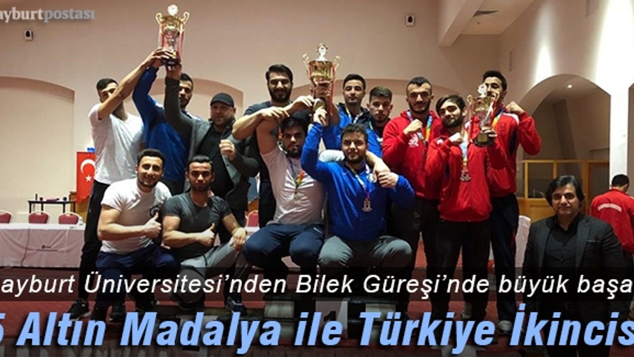 Bilekçiler 5 Altın Madalya ile Türkiye İkincisi