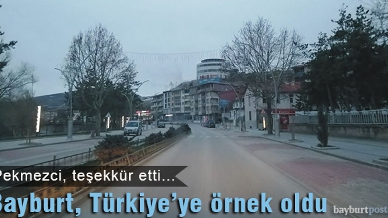 Bayburt, Türkiye'ye örnek oldu