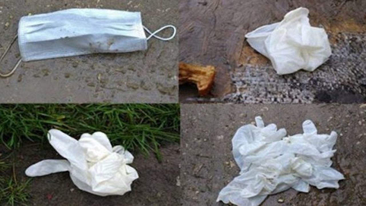 Belediyeden 'maske ve eldivenleri gelişigüzel atmayalım' uyarısı
