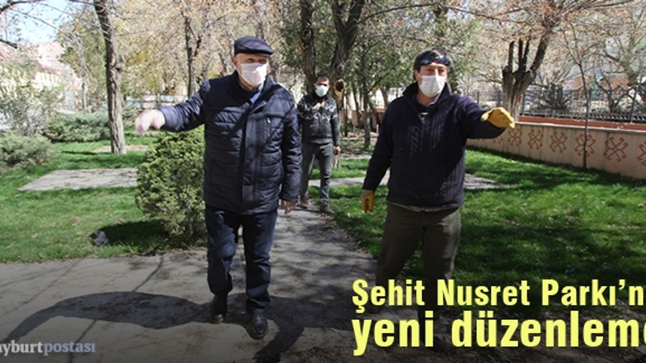 Şehit Nusret Parkı'na yeni düzenleme
