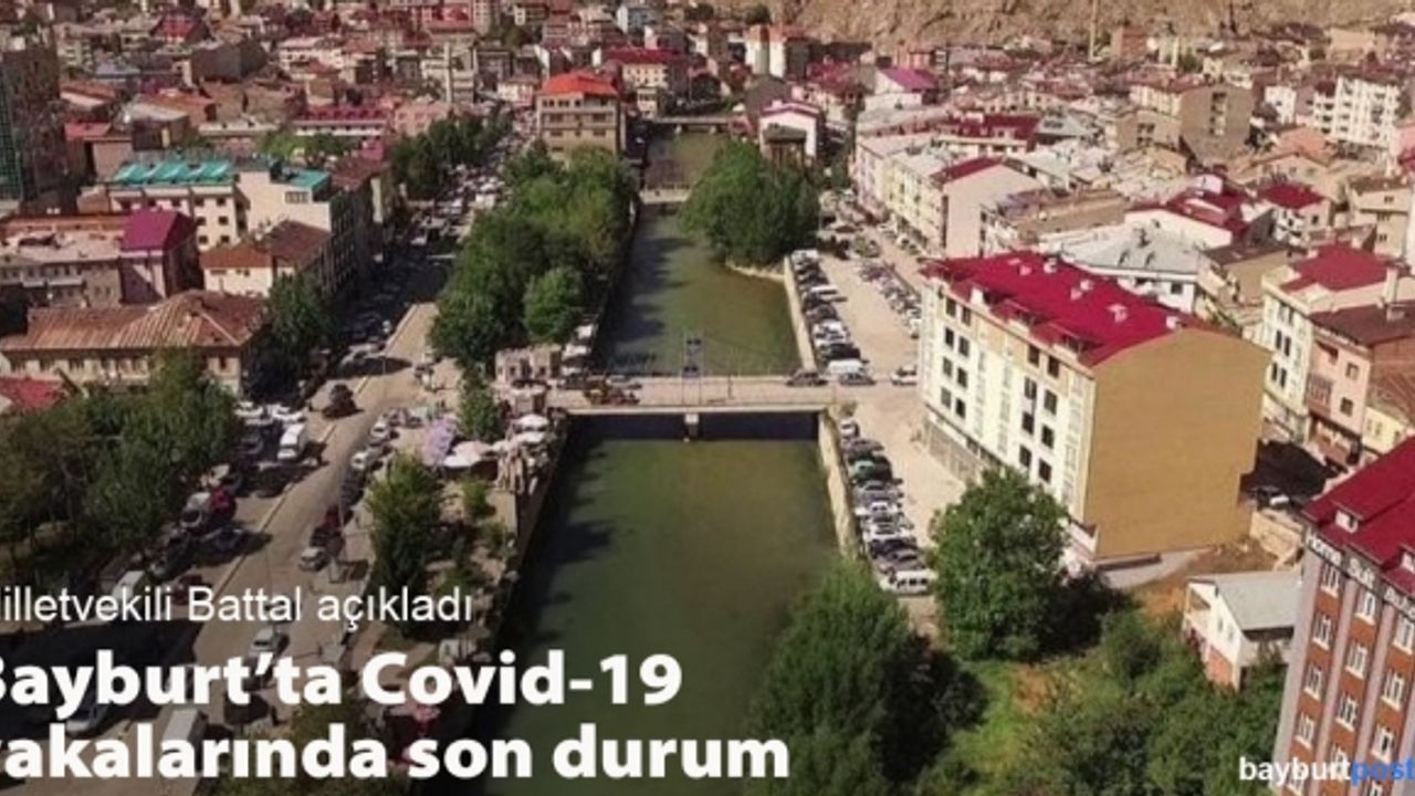 Milletvekili Battal, Bayburt'un 'Covid-19' tablosunu açıkladı