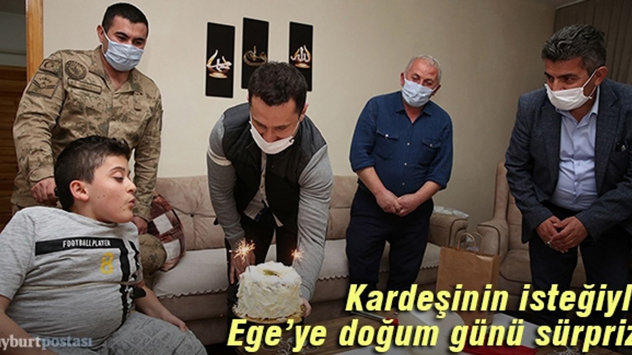 Vefa Grubundan Ege’ye doğum günü sürprizi