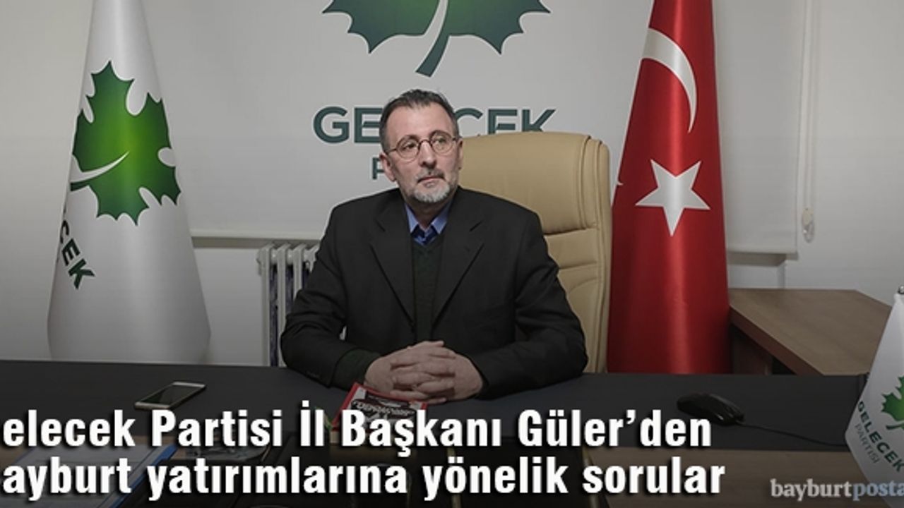Güler, sözü verilen yatırımları sordu