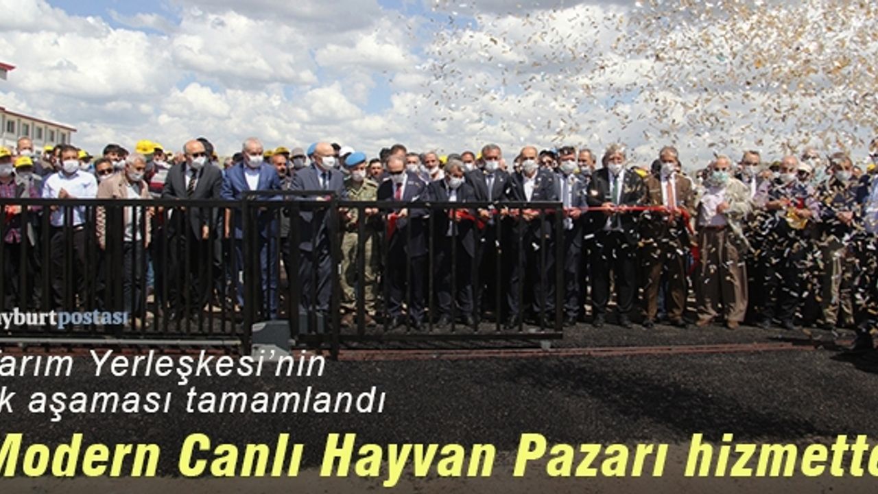 Modern Canlı Hayvan Pazarı hizmete açıldı