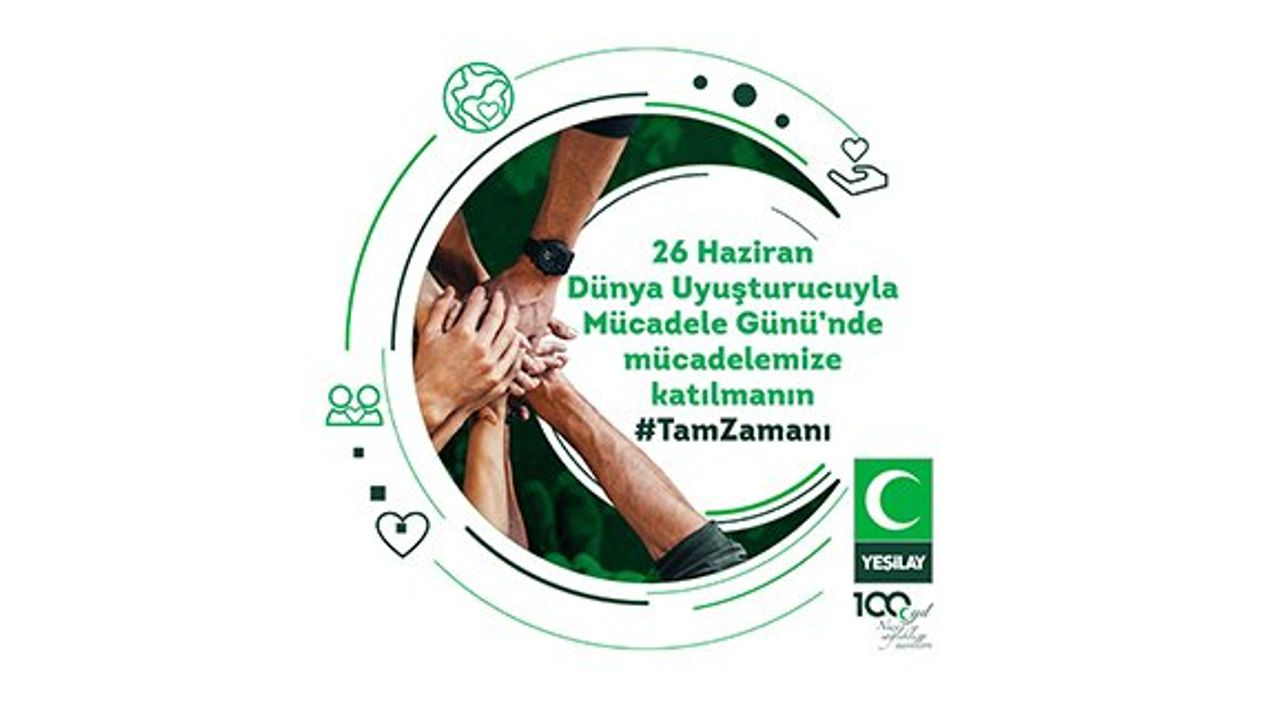 Yeşilay’dan uyuşturucu bağımlılığı ile topyekün mücadele çağrısı