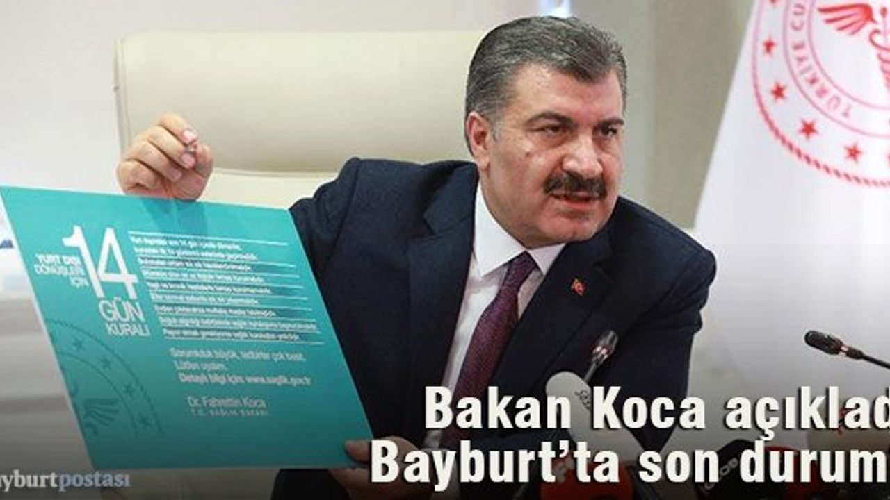 Bakan Koca, en az ve en çok vaka görünen illeri açıkladı