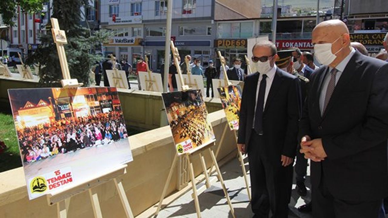 Bayburt Belediyesi'nden 15 Temmuz Fotoğraf Sergisi